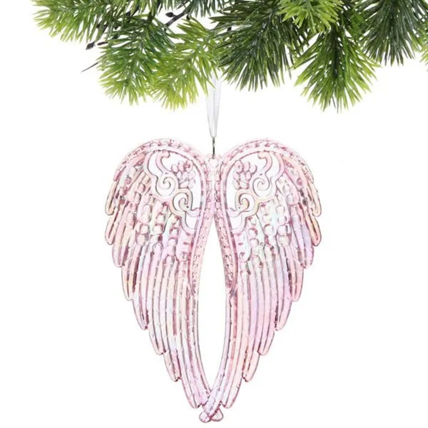 Подвеска "Крылья ангела" 11*15 см, Розовый