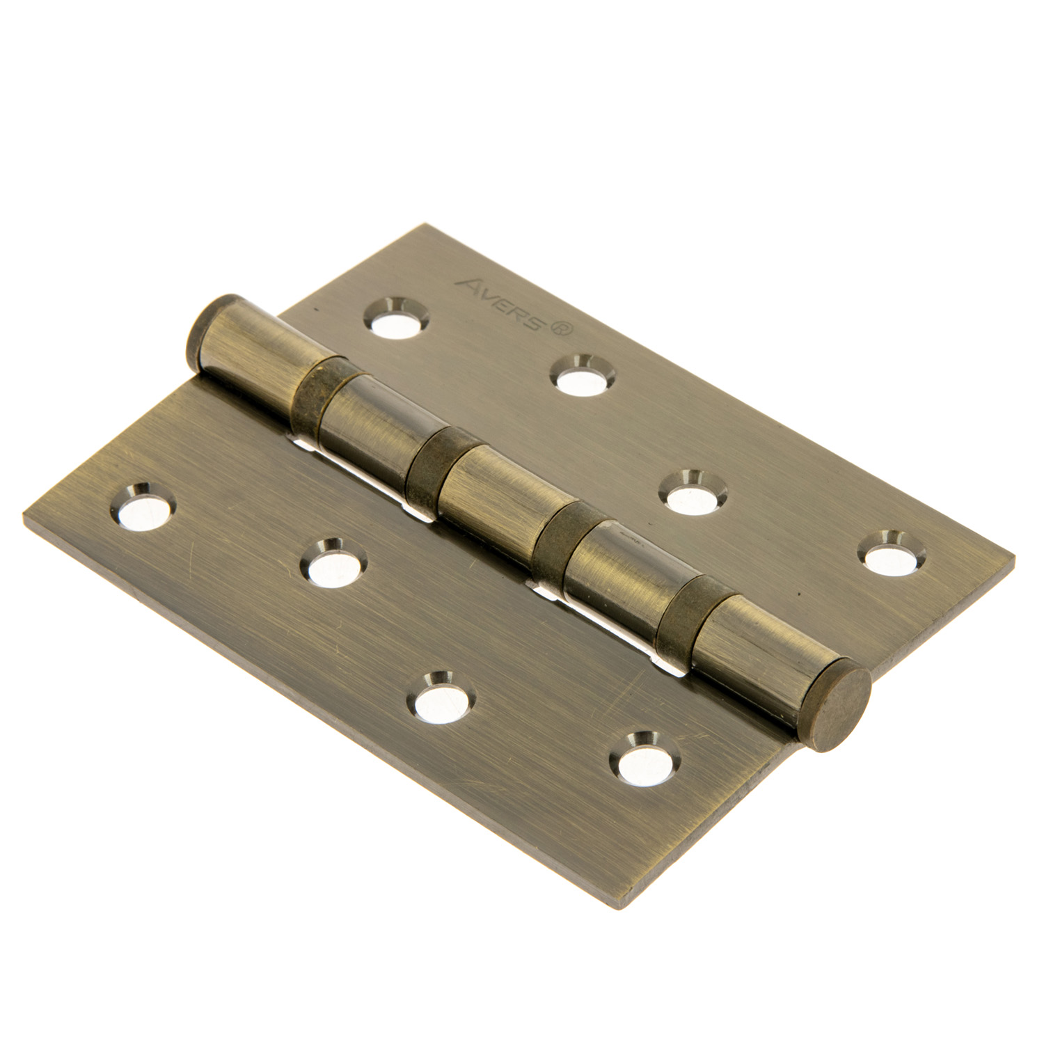 Петля универсальная 100*75*2,5мм БРОНЗА АВ (комплект 2шт.) AVERS *1/6/48