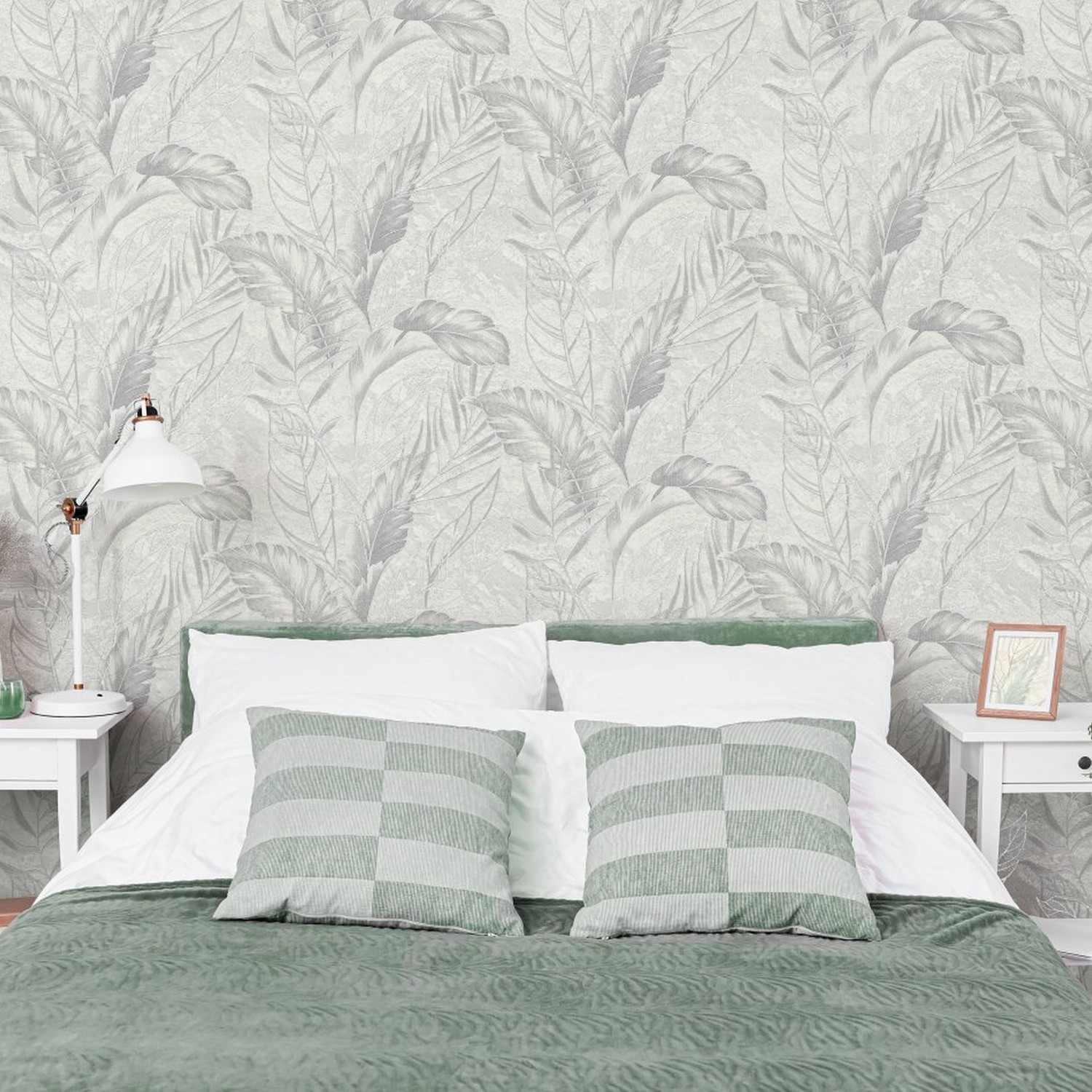 Обои флиз "Home Color" PROTECT-PLUS-VESNA (св.-сер.) HC72437-14  1,06*10м *1/8