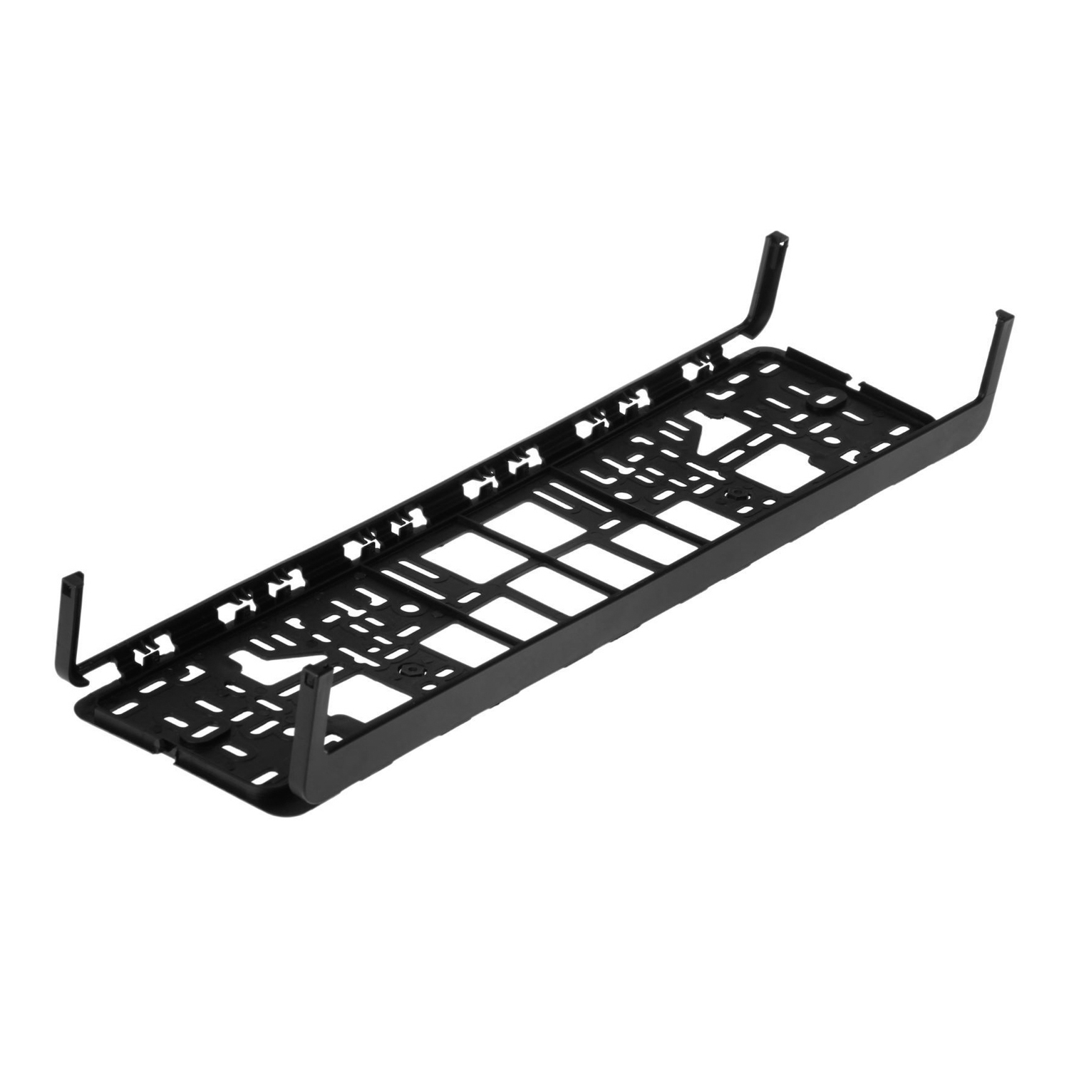 яяяРамка для автомобильного номера, книжка, черная 1309637