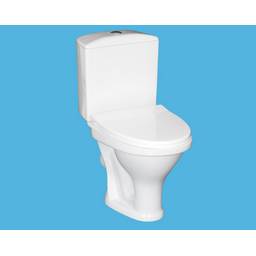 Унитаз-компакт Santeri Вест, косой выпуск, 1 режим Унитаз-компакт Santeri Вест, косой выпуск, 1 режим