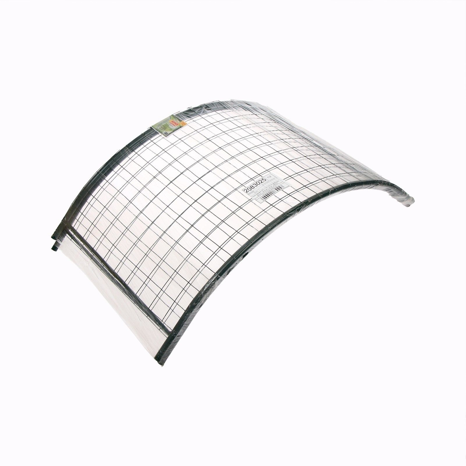 Арка садовая 230 х 125 х 50 см, разборная, металл, зелёная "Сетка", 2083025