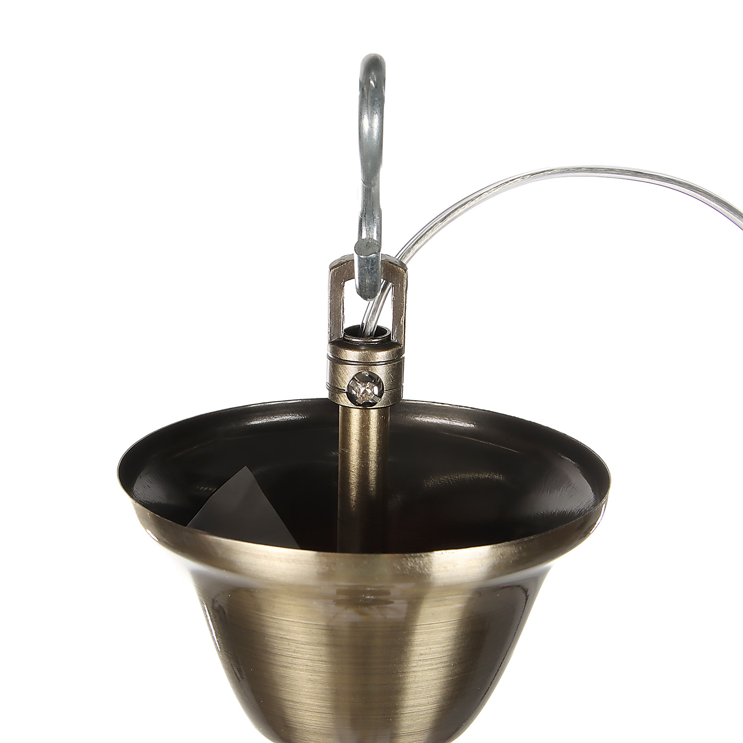 Люстра NH6439/5 AB  5*40W E27 220V (d-610; h-430/690)  VERNER LIGHTING *1