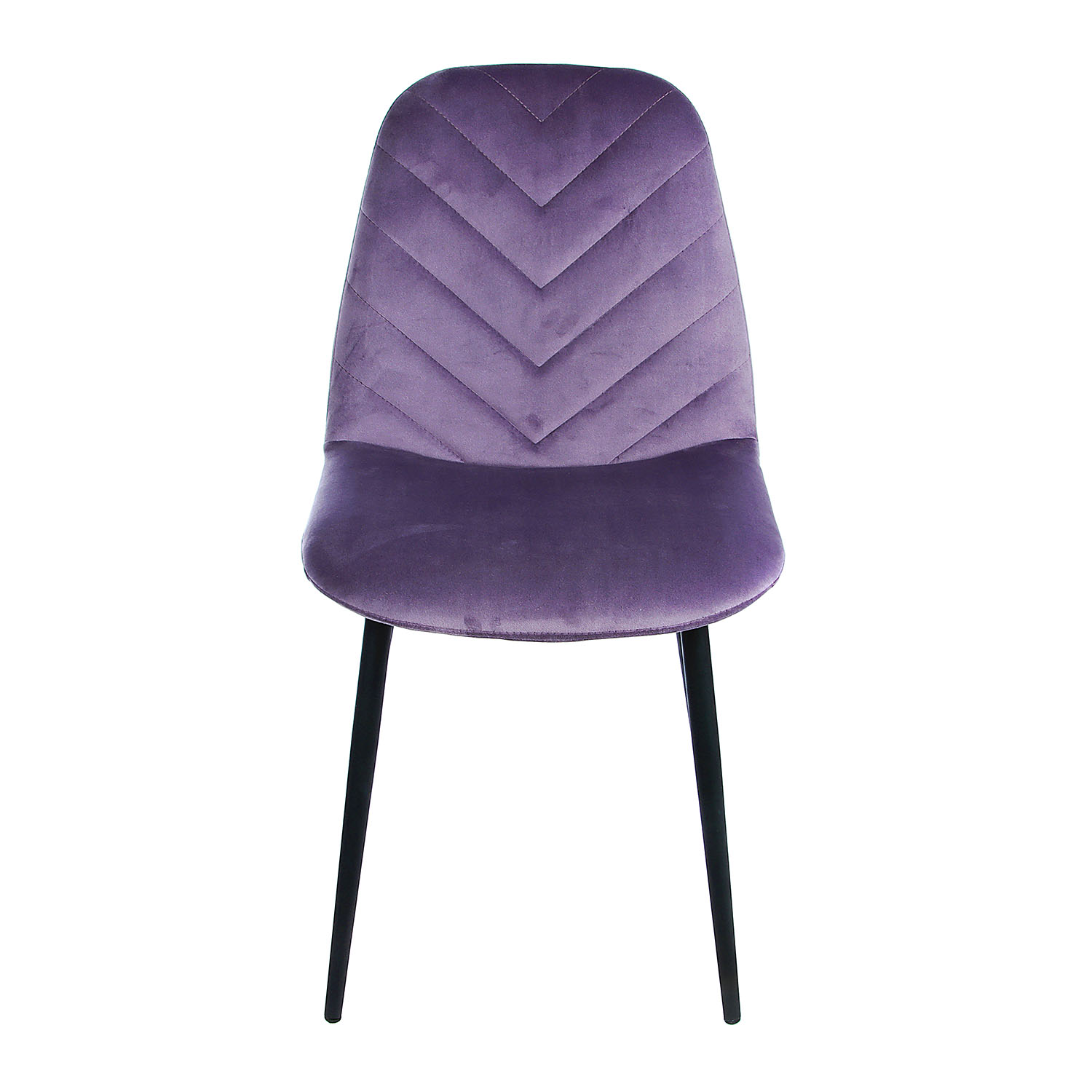 Стул FORPOST Малибу, 44х84х38 см, велюр конфетти плюм, сиреневый