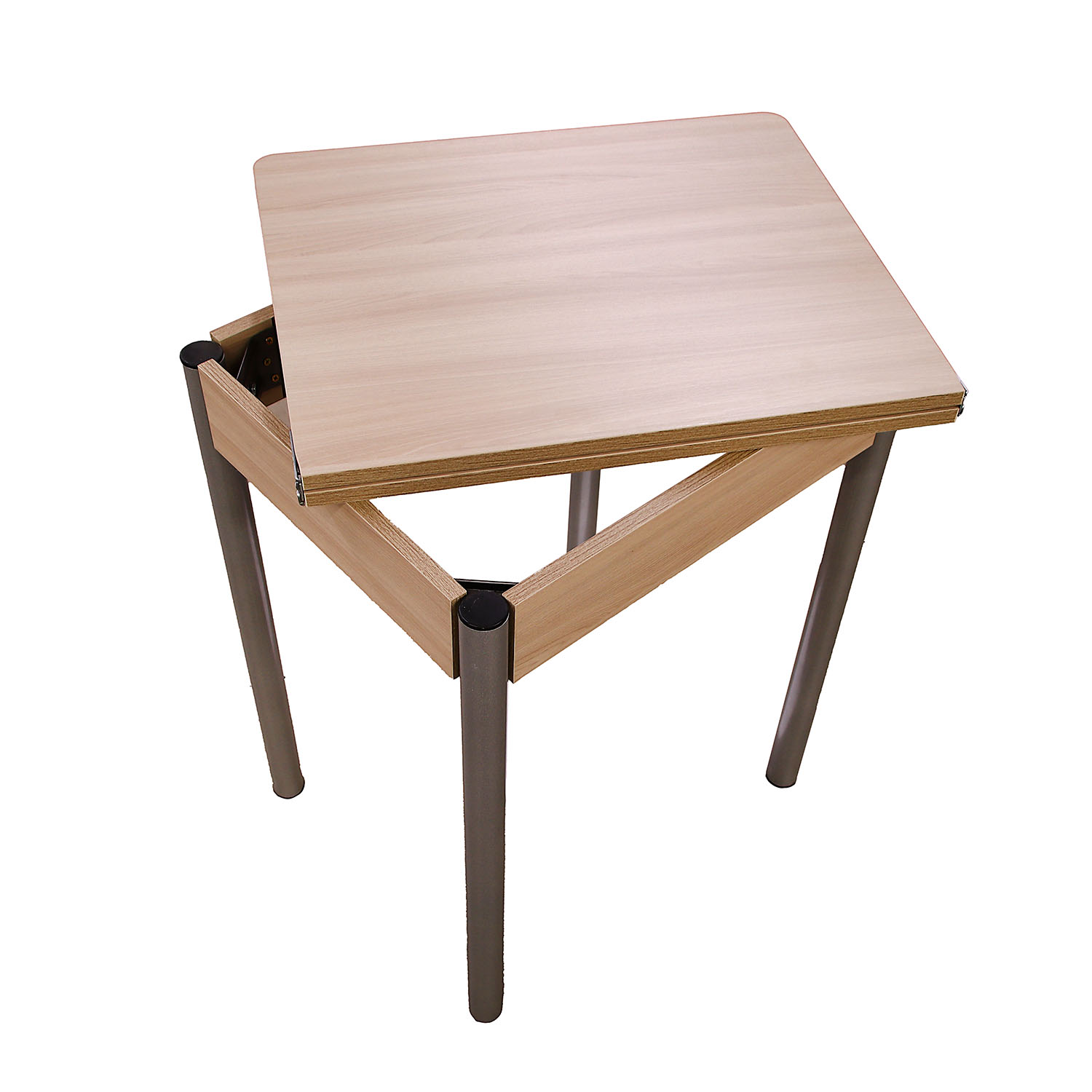 Стол расклад.ломберный МИНИ ЛДСП Ясень шимо светлый + 4 опоры металл. 40мм Металлик*1 Стол расклад.ломберный МИНИ ЛДСП Ясень шимо светлый + 4 опоры металл. 40мм Металлик*1