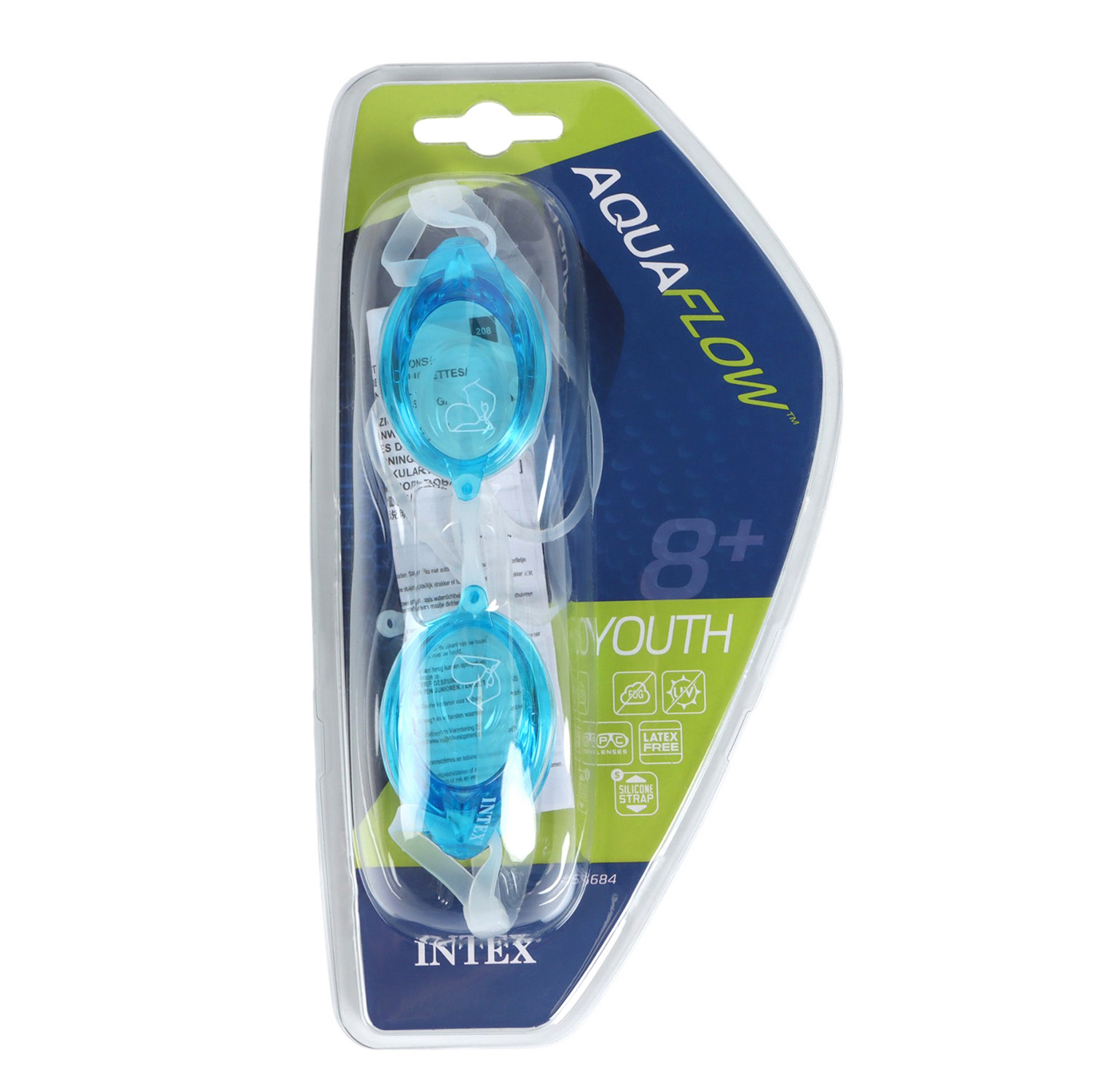 Очки для плавания SPORT RELAY, от 8 лет, цвета микс 3947895