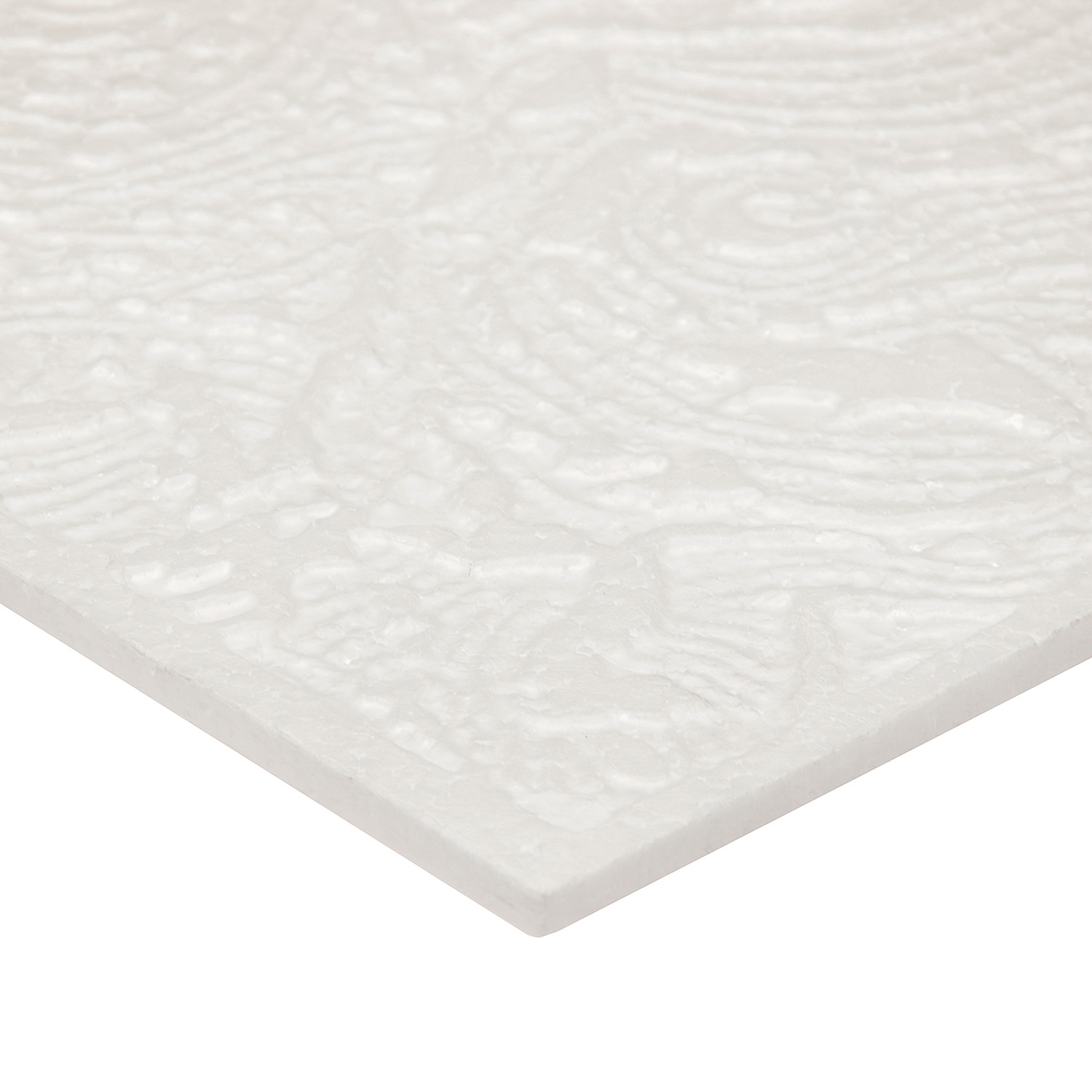 Плитка потолочная 50х50 см СОЛИД Париж-2, 2 м², белый