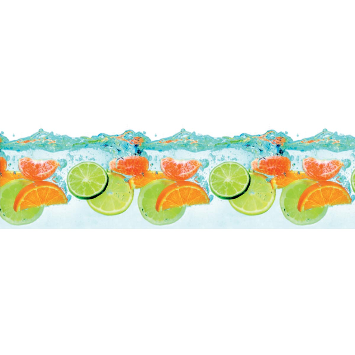 Панель АБС "Фрукты в воде" (фартук) (3,0*0,6м) *1