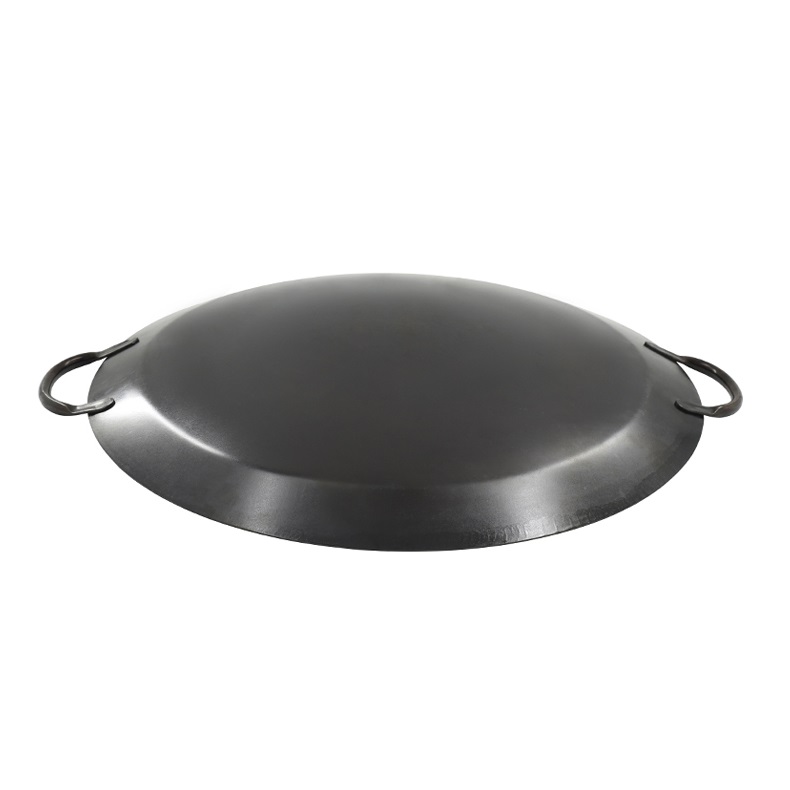 Сковорода стальная "САДЖ" d39cм, толщ.2мм, с эко-воронением "Kukmara" сж390 *1/8