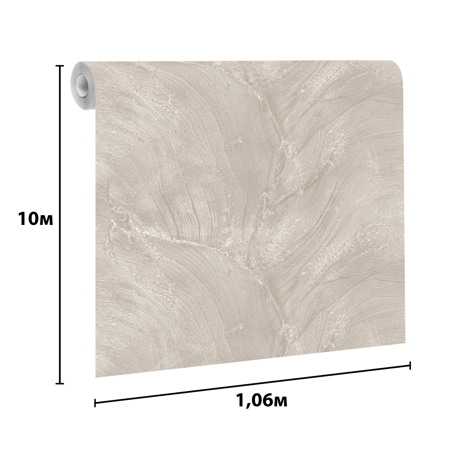 Обои флиз Ateliero Napoleon (беж.) 585658 1.06*10м *6