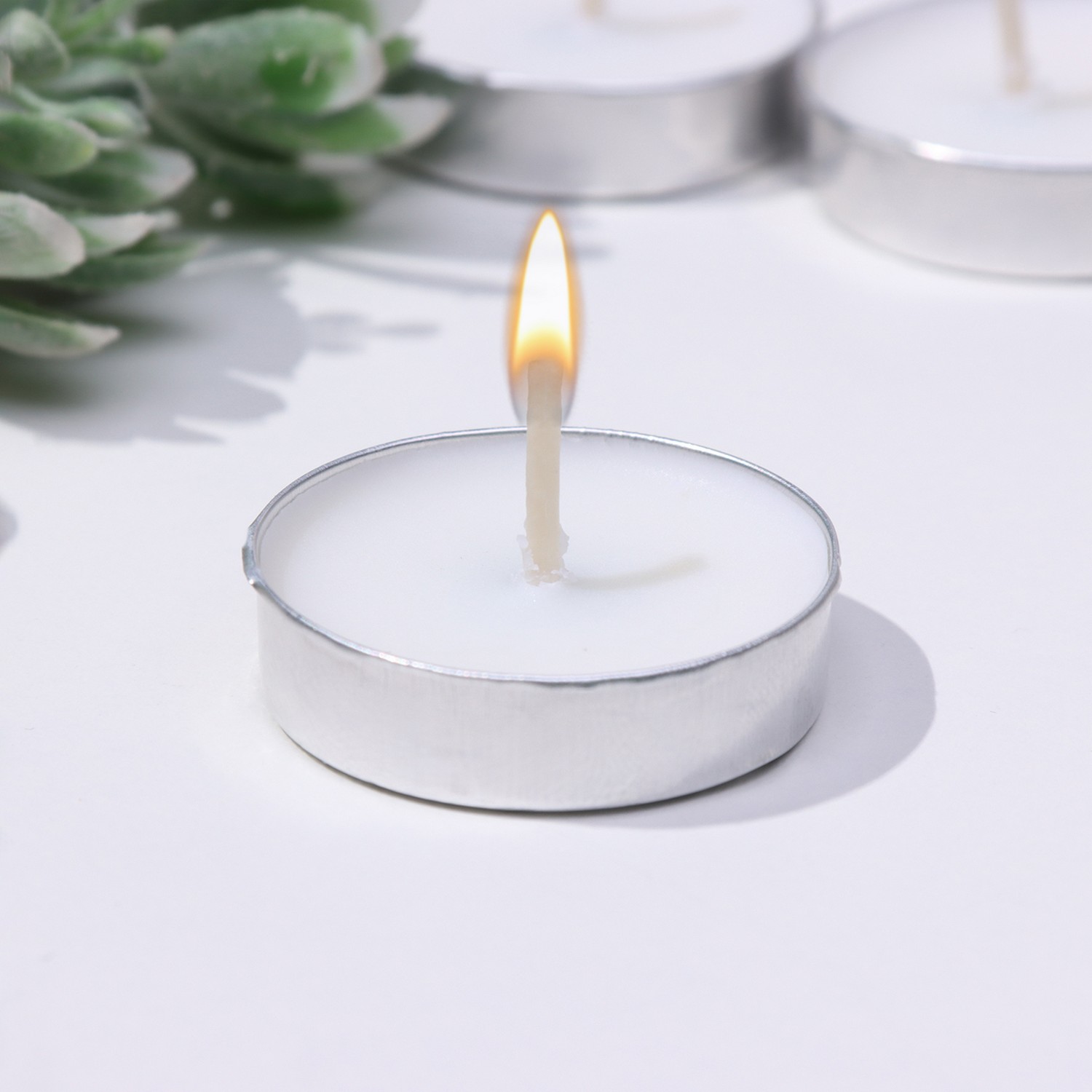 Свеча чайная 6г, 10шт   2385850 Свеча чайная 6г, 10шт   2385850