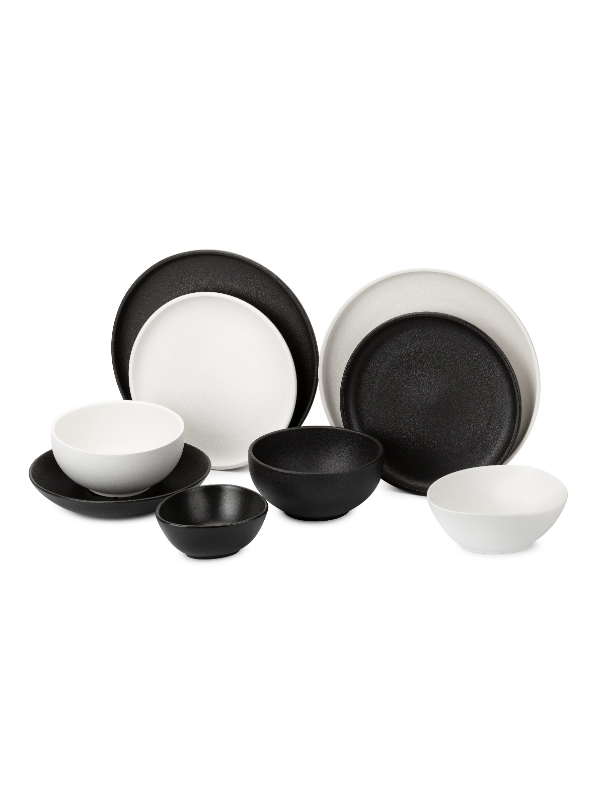 Тарелка фарфор. "Rock White" мелкая d21см DM8012 "Domenik" *6/24