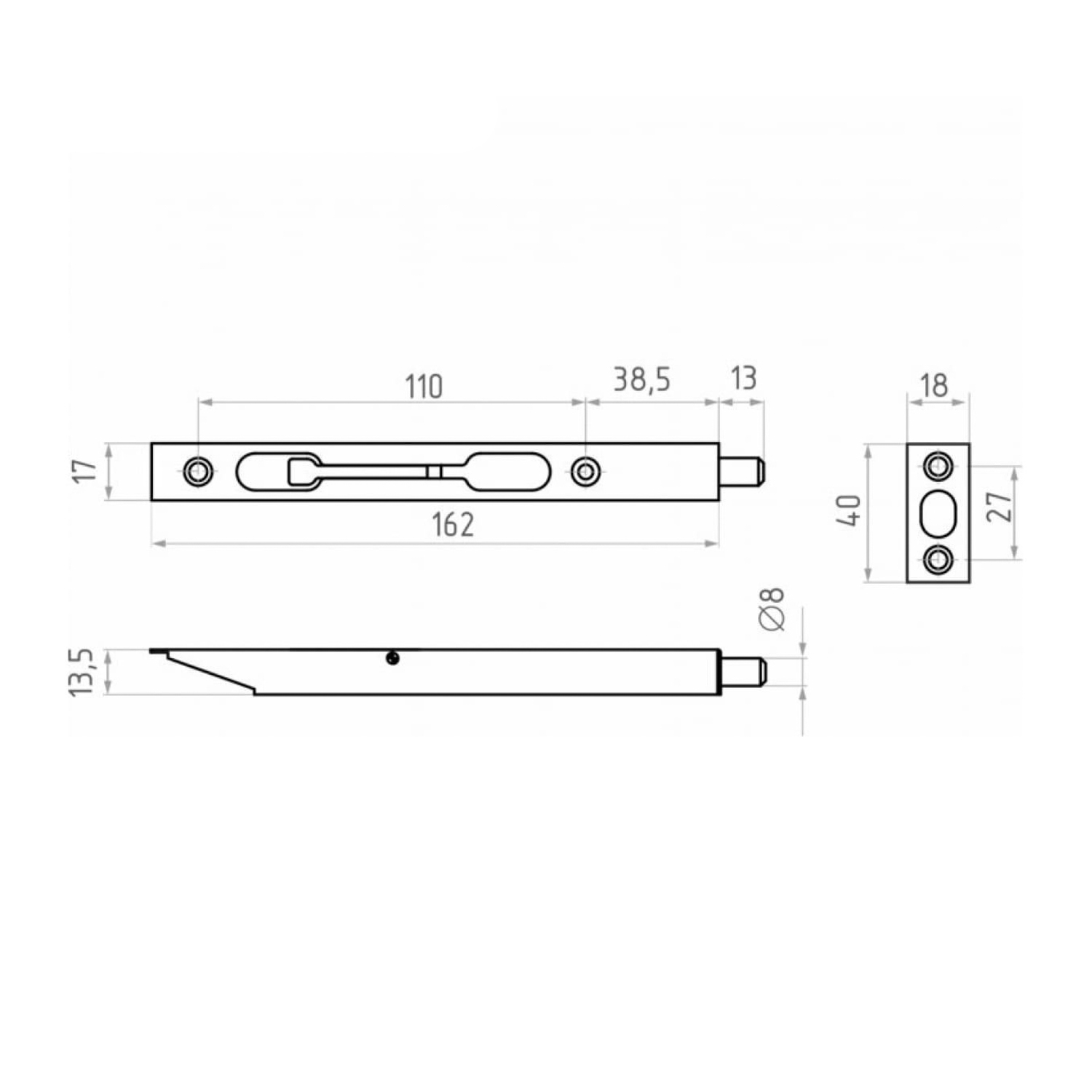яяяРигель Нора-М 6 1/2" SB матовое золото *1/20/200