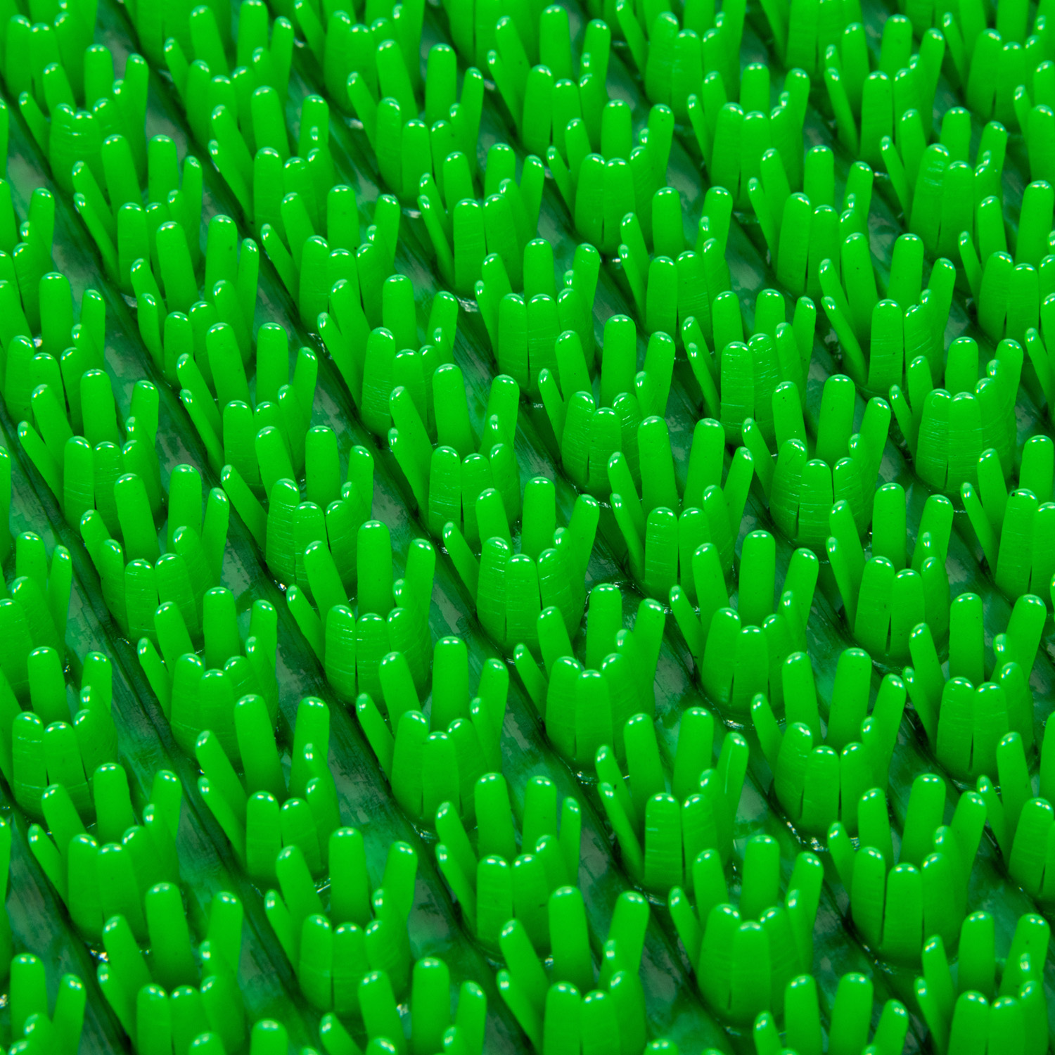 Коврик щетинистый 60*90 см на прот. осн. (зеленый) "KOVROFF" Травка (арт.12163)  *1/25 (МЭ70)