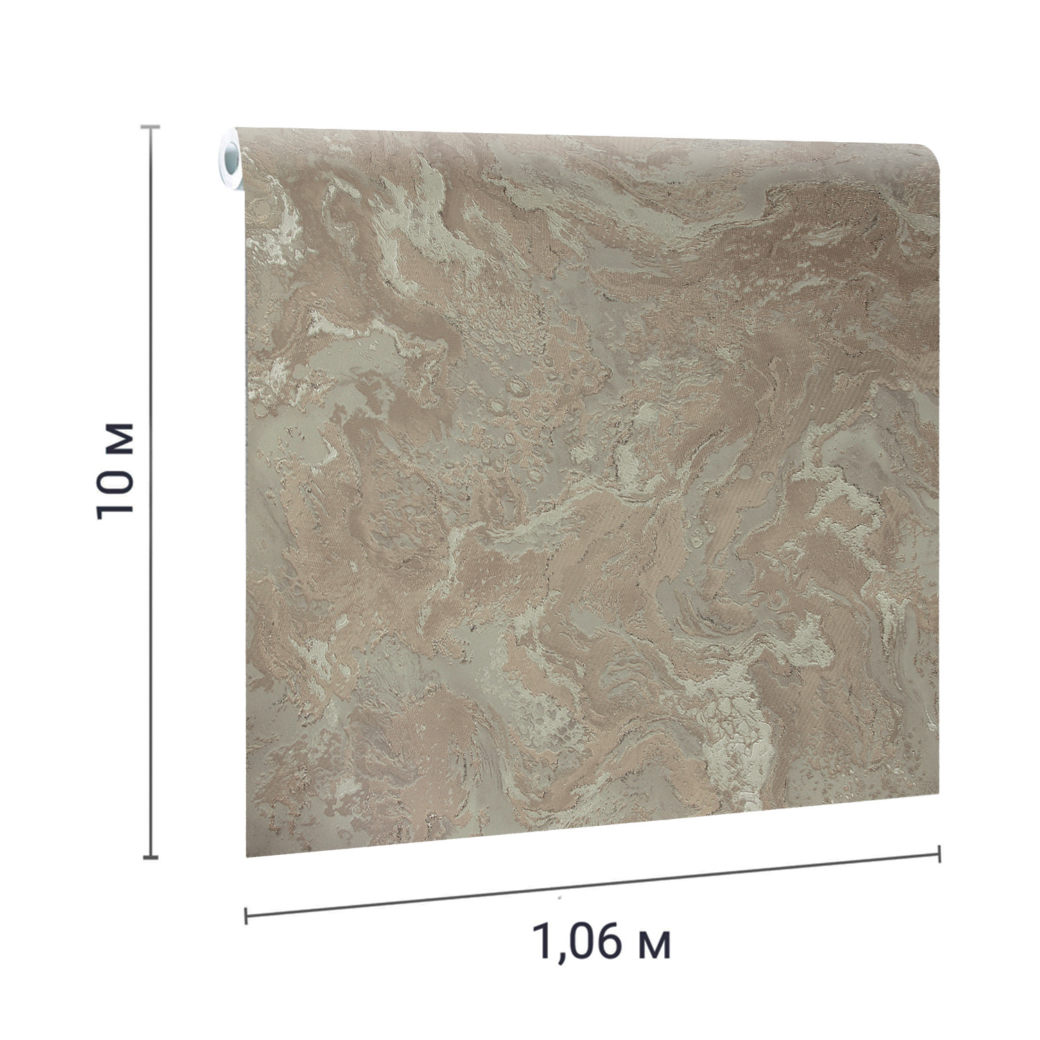 Обои флизелиновые Артекс Венера 10743-02, 1.06х10 м