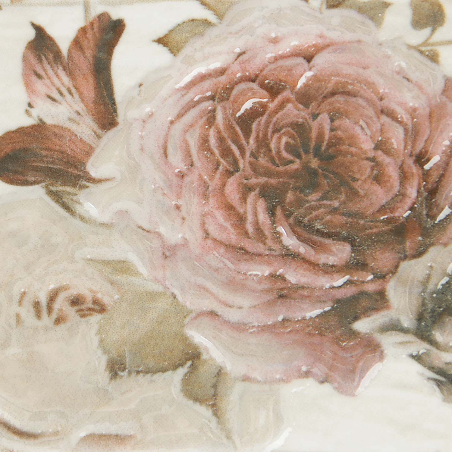 Бордюр LB Ceramics Шебби Шик, 70х600 мм, белый