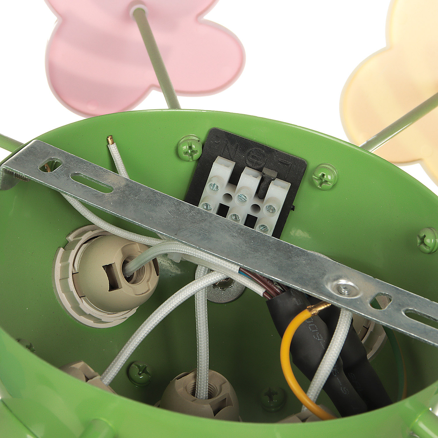 Люстра MW-Light Улыбка, E14, 5 ламп, 40 Вт, детская