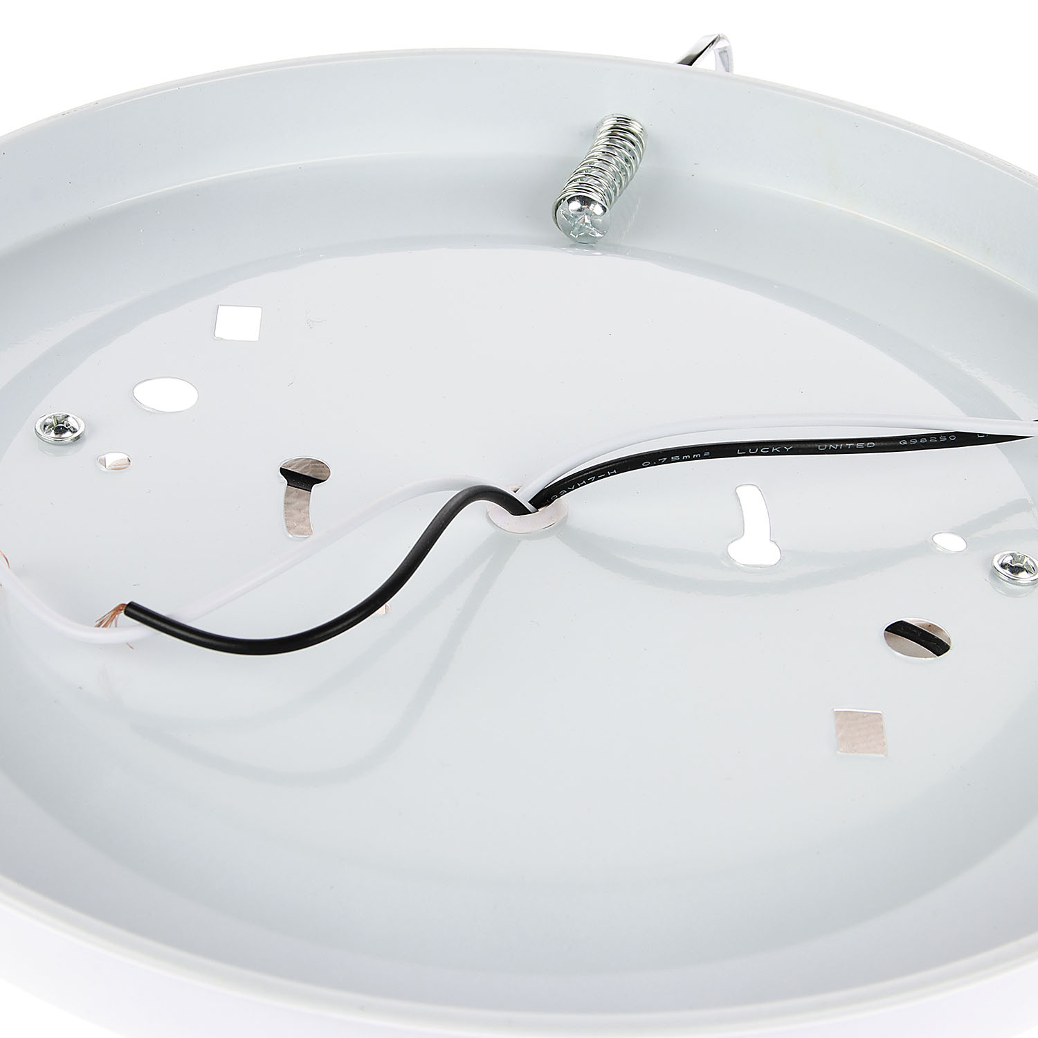 Светильник настенно-потолочный стекло FX3140/12'' Е27 60Вт (h=90, диам 300 ) 8кв.м.  VERNER LIG