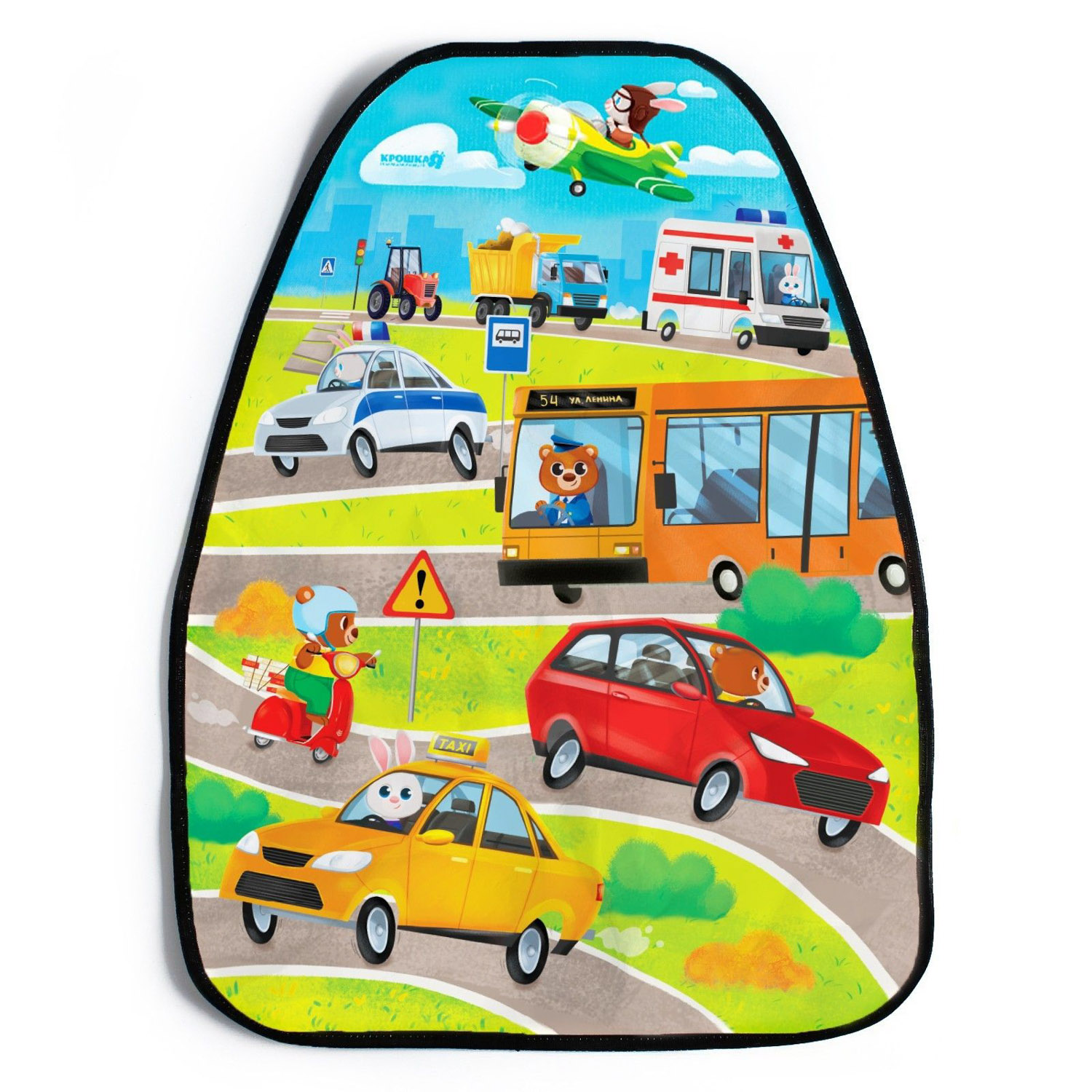 Чехол на автомобильное кресло "Веселое приключение" 1096453 Чехол на автомобильное кресло "Веселое приключение" 1096453