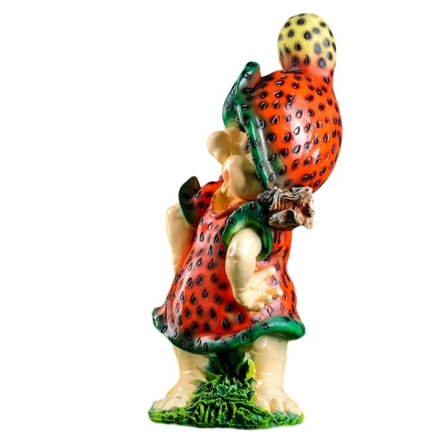 Садовая фигура "Девочка-клубничка" 25х30х50см 1134661
