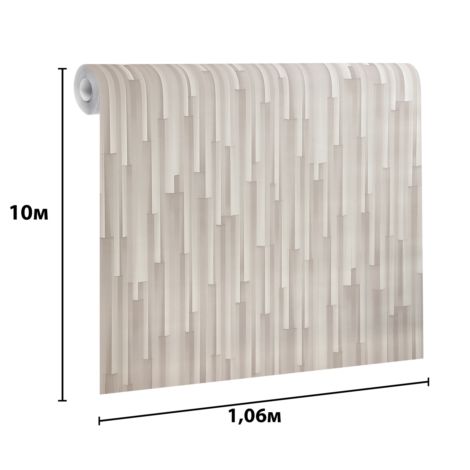 Обои  флиз ED Monte Solaro Plank  (беж.) 9281-02 *6