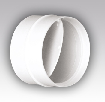 Соединитель воздуховода круглый Ø100мм (обратный клапан) 10СКПО *1/24