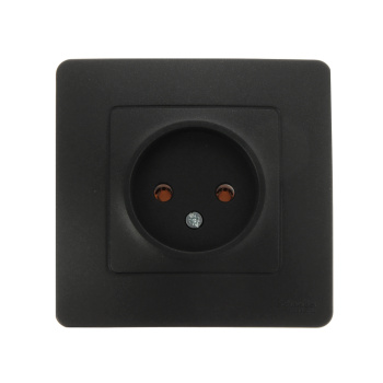 Розетка "BLANCA" СП 1-мест. антрацит 16А 250В BLNRS000016 *10/20