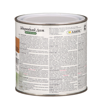 Средство для защиты древесины Здоровый дом, 0.8 л, тик