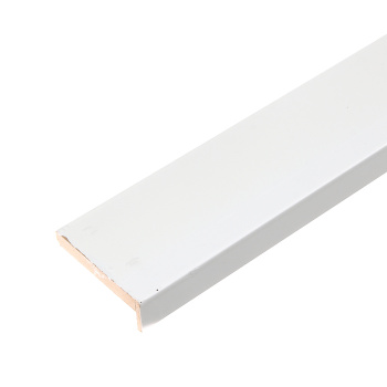 Наличник ПВХ телескопический Белый софт Аркада *10