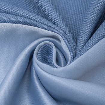 Штора блэкаут лен рогожка 200*270см дымчато синий арт.104034 NOVEL *1