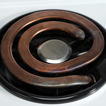 Электроплитка 1конфорка 1000Вт спираль, белая "Злата-114Т" (Златоуст) *1