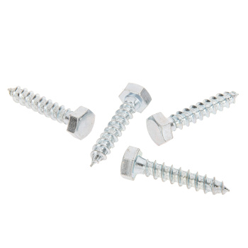 Шурупы по дереву BROZEX  8,0*40 шестигранник (4шт) *10/100