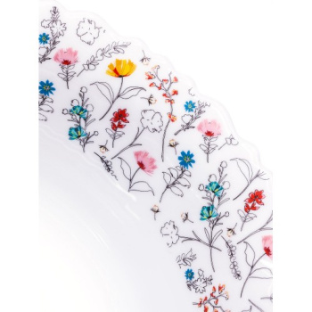 Салатник стекло "МФК" "Летнее настроение" d22,5см 1,7л OLHW-90/K2220-1 *3/18