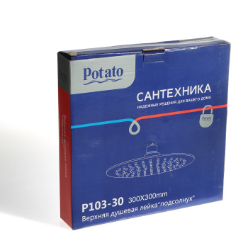 Лейка для верхнего душа Potato P103-30, 1 режим