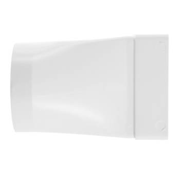 Соединитель воздуховода эксцентриковый прямоугольный 60х120мм с круглым Ø100мм 612СП10КП *1/32