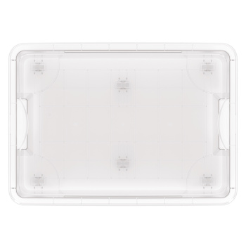 Контейнер д/хранения пластм.60л 590х420х360мм, на колесах М8618 (ЗПИ "Альтернатива") *1/3