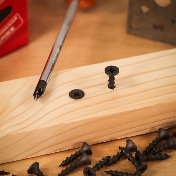 Саморезы по дереву BROZEX пакет 3,5*19 крупная резьба (40шт) *10/100