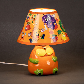 Лампа настольная D1-58 Orange детская Е14 40Вт S=2м2 *1/12