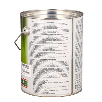 Защитно-декоративное покрытие 2.7 л для древесины АКВАТЕКС 2 в 1, алкидное, груша