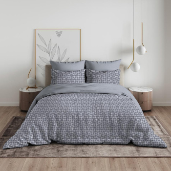 Постельное белье 1,5сп бязь Василиса 10461/1 Форте, наволочки 70*70 - 2шт *1/6