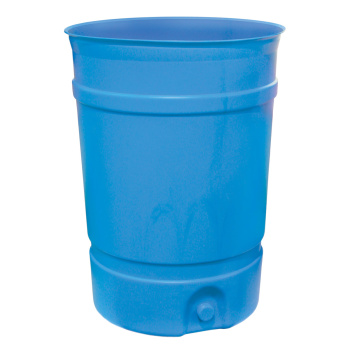 Бочка-бак пластм. 200л круглый БЕЗ крышки 580х580х1360мм М1694 (ЗПИ "Альтернатива") *1/3