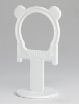 Система выравнивания плитки СВП зажим "Панда" 1,0мм (пакет 300шт) (арт.449-4300)  *1/10/20