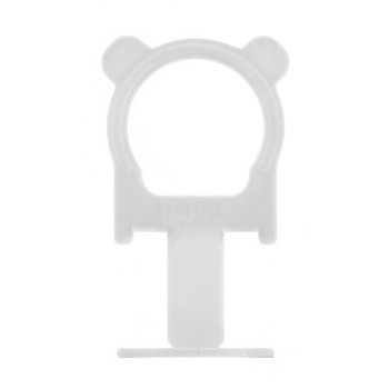 Система выравнивания плитки СВП зажим "Панда" 1,0мм (пакет 300шт) (арт.449-4300)  *1/10/20