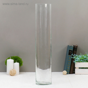 Ваза "Армандс-4" цилиндр 10х50 см (толщина стекла 4мм)  4060688