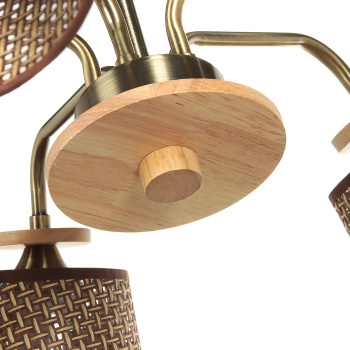 Люстра N5139/5 5*40W E27 (d-660; h-320) VERNER LIGHTING *1