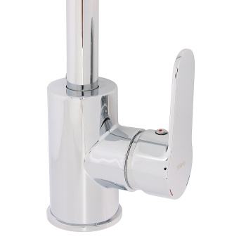 Смеситель для кухни Milardo Poli хром глянцевый, высокий излив POLSBL0M05 *1/16