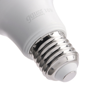 Лампа светодиодная 10W Е27 груша 4K нейтральный A60 920лм Elementary 23220 *10/50