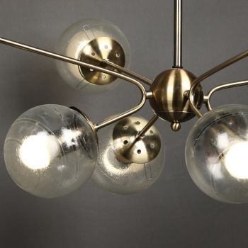 Люстра Verner Lighting N41648, 40 Вт, Е27, 8 ламп, античная бронза