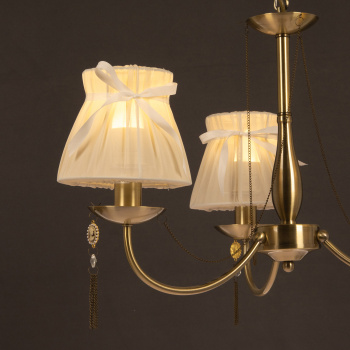 Люстра IL0023-3PSQ-24 AB CASTOR 40Вт Е14 S=18м2  *1