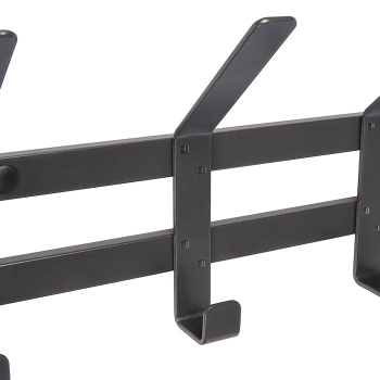 Вешалка настенная "Торонто 5" 604х174х91мм Графит ВНТ5 ГР ("ЗМИ") *1